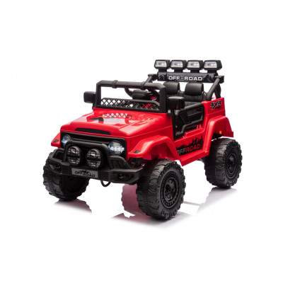 Elektrické autíčko  Off-Road CLIMBER - červené 